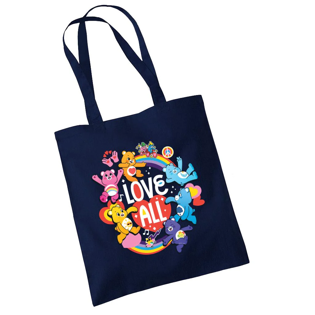 Unlock The Magic Love All White Text Tote Bag - Image 4