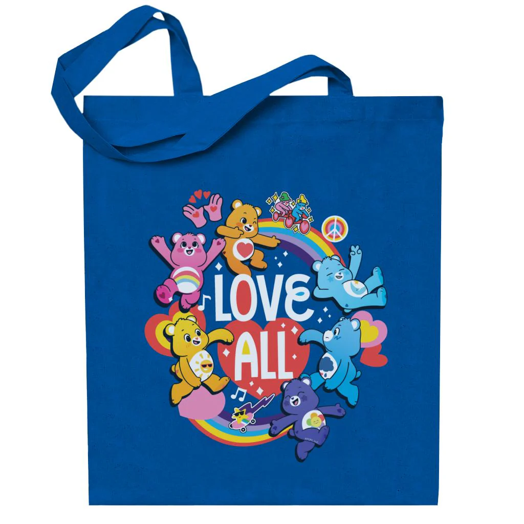 Unlock The Magic Love All White Text Tote Bag - Image 5