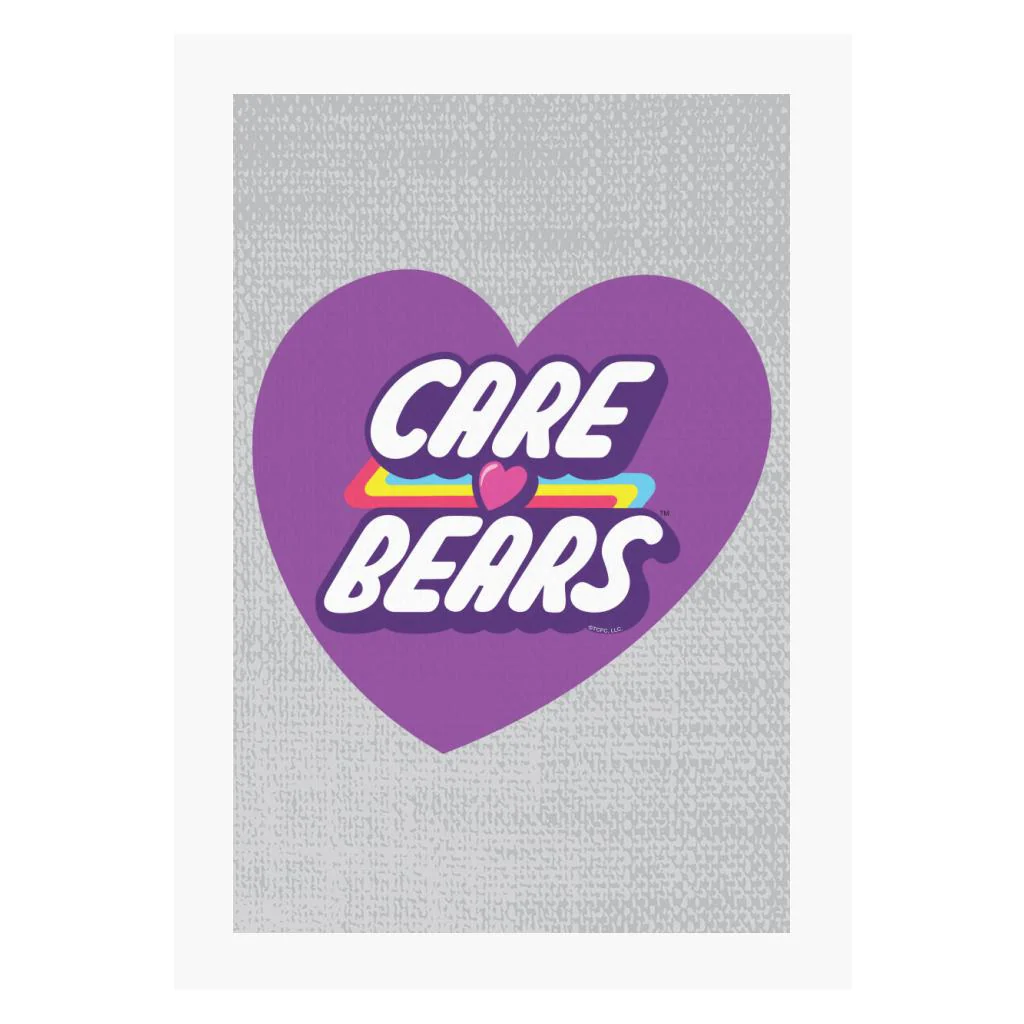 Unlock The Magic Purple Heart A4 Print - Image 4