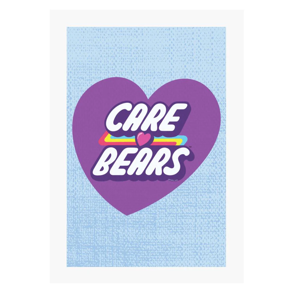 Unlock The Magic Purple Heart A4 Print - Image 5