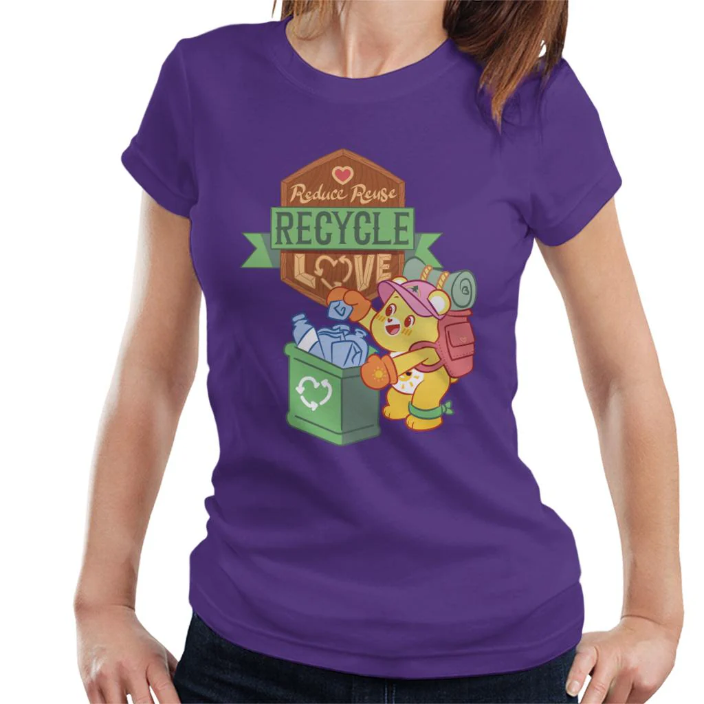Unlock The Magic Reduce Reuse Recycle Love Women's T-Shirt - Image 2