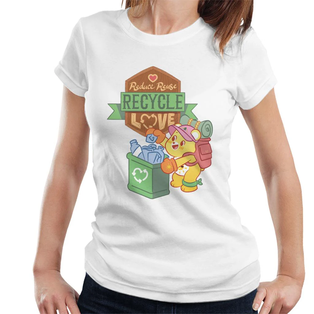 Unlock The Magic Reduce Reuse Recycle Love Women's T-Shirt - Image 3
