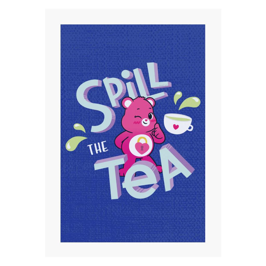 Unlock The Magic Spill The Tea A4 Print - Image 4