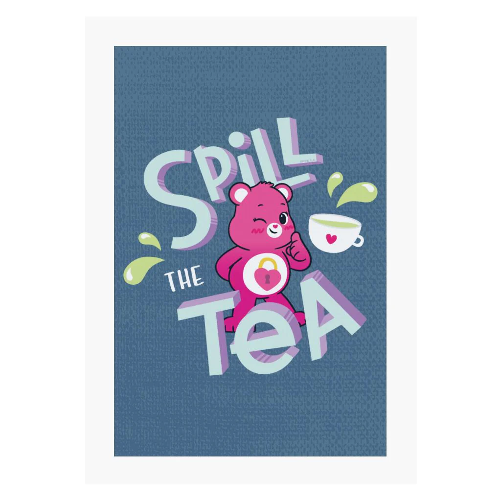 Unlock The Magic Spill The Tea A4 Print - Image 5