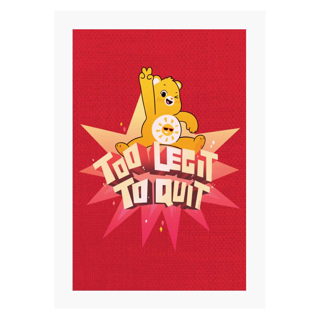 Unlock The Magic Too Legit To Quit A4 Print - Image 5