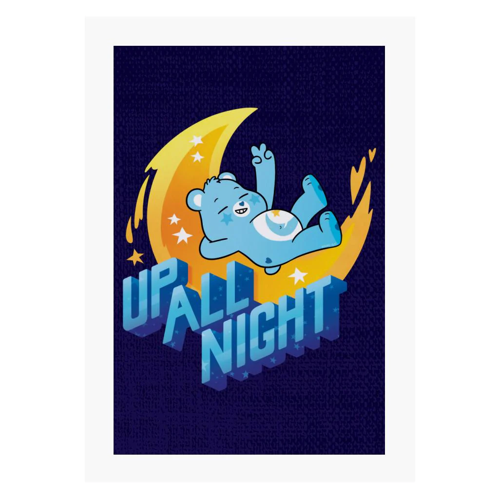 Unlock The Magic Up All Night A4 Print