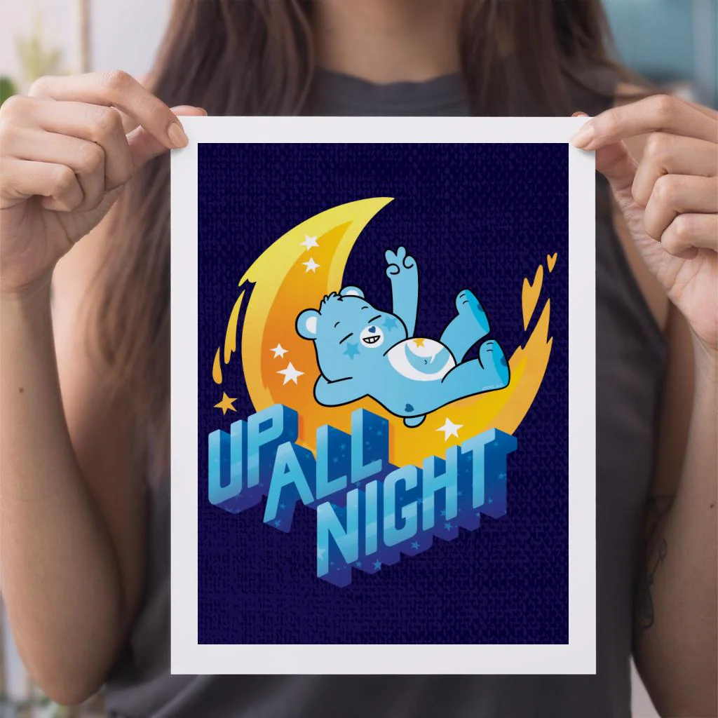 Unlock The Magic Up All Night A4 Print - Image 3