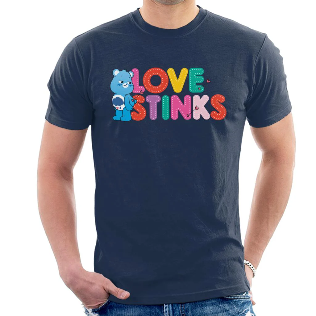 Unlock The Magic Grumpy Bear Love Stinks Men's T-Shirt