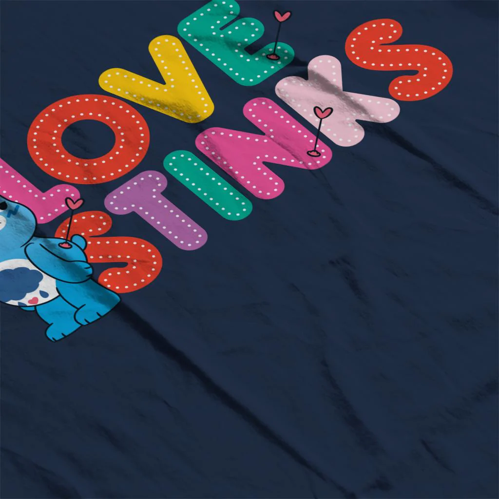 Unlock The Magic Grumpy Bear Love Stinks Men's T-Shirt - Image 4