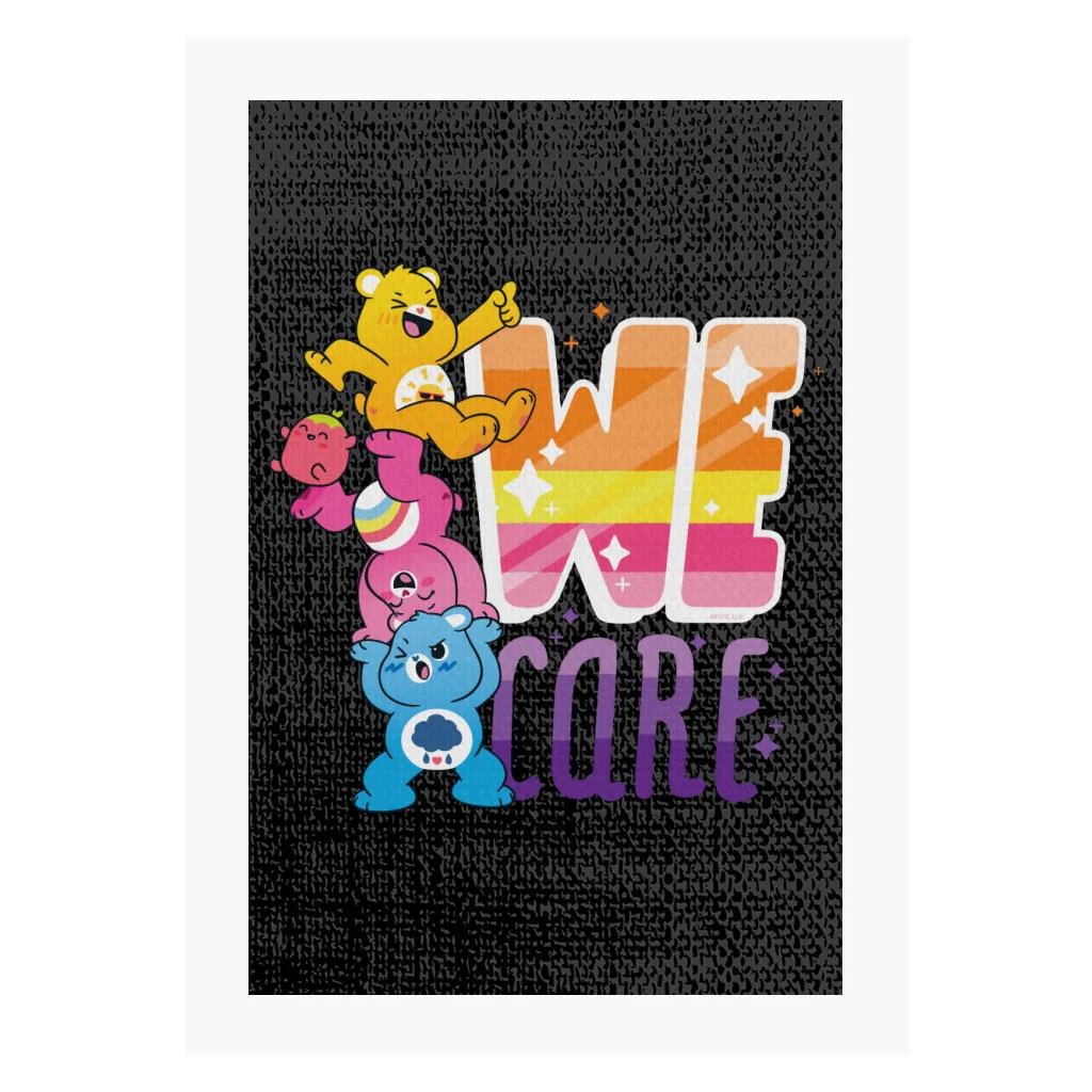 Unlock The Magic We Care White Border A4 Print - Image 4