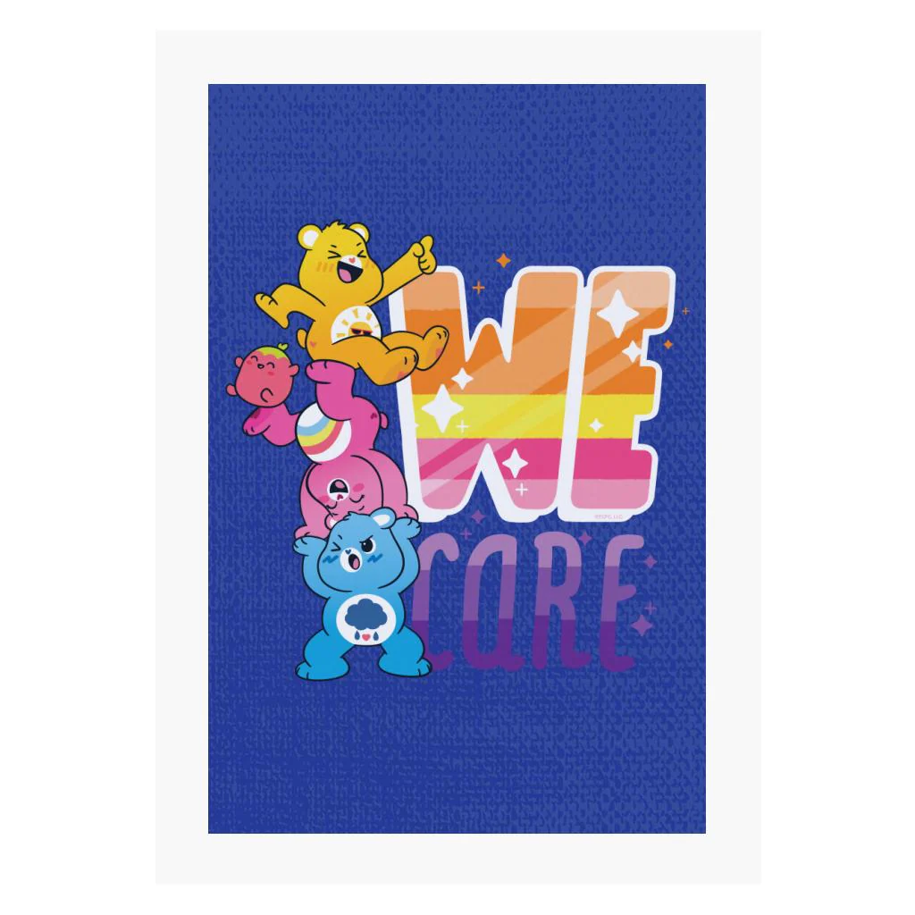 Unlock The Magic We Care White Border A4 Print - Image 5