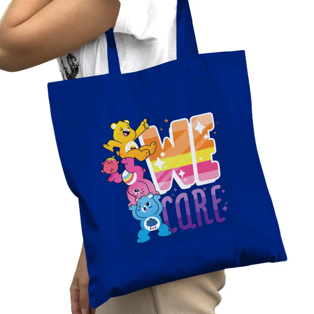 Unlock The Magic We Care White Border Tote Bag - Image 3