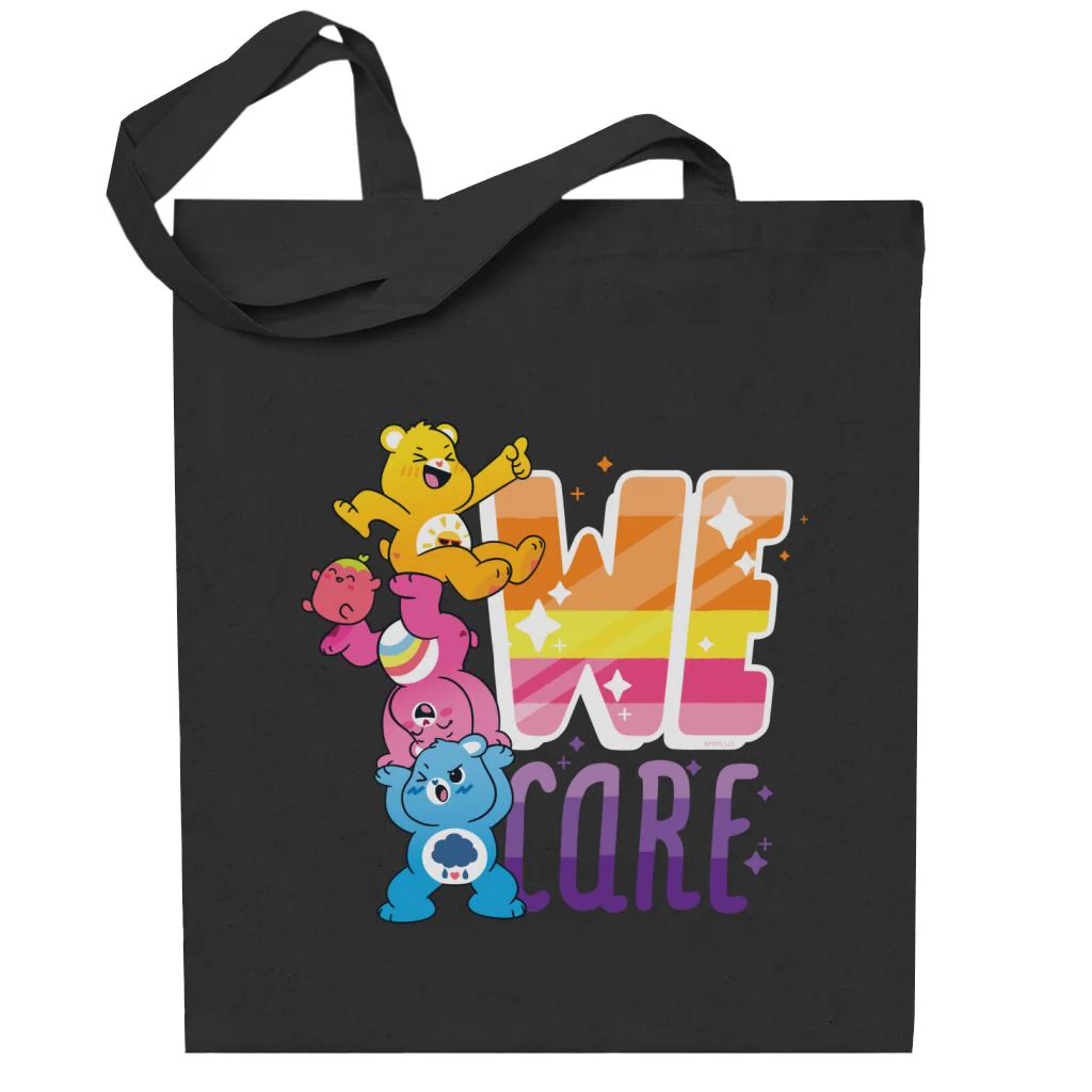 Unlock The Magic We Care White Border Tote Bag - Image 5