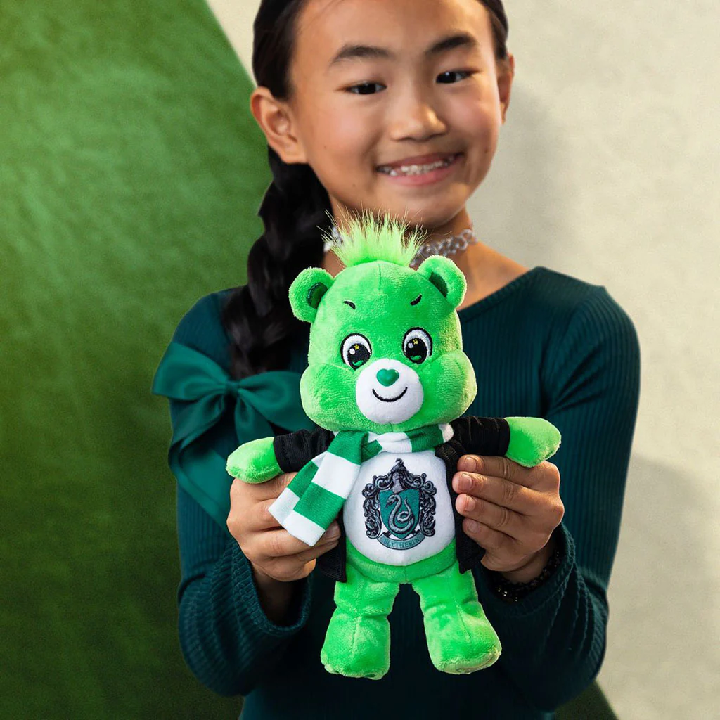 Care Bears x Harry Potter - Good Luck X Slytherin 22cm Plush - Image 3
