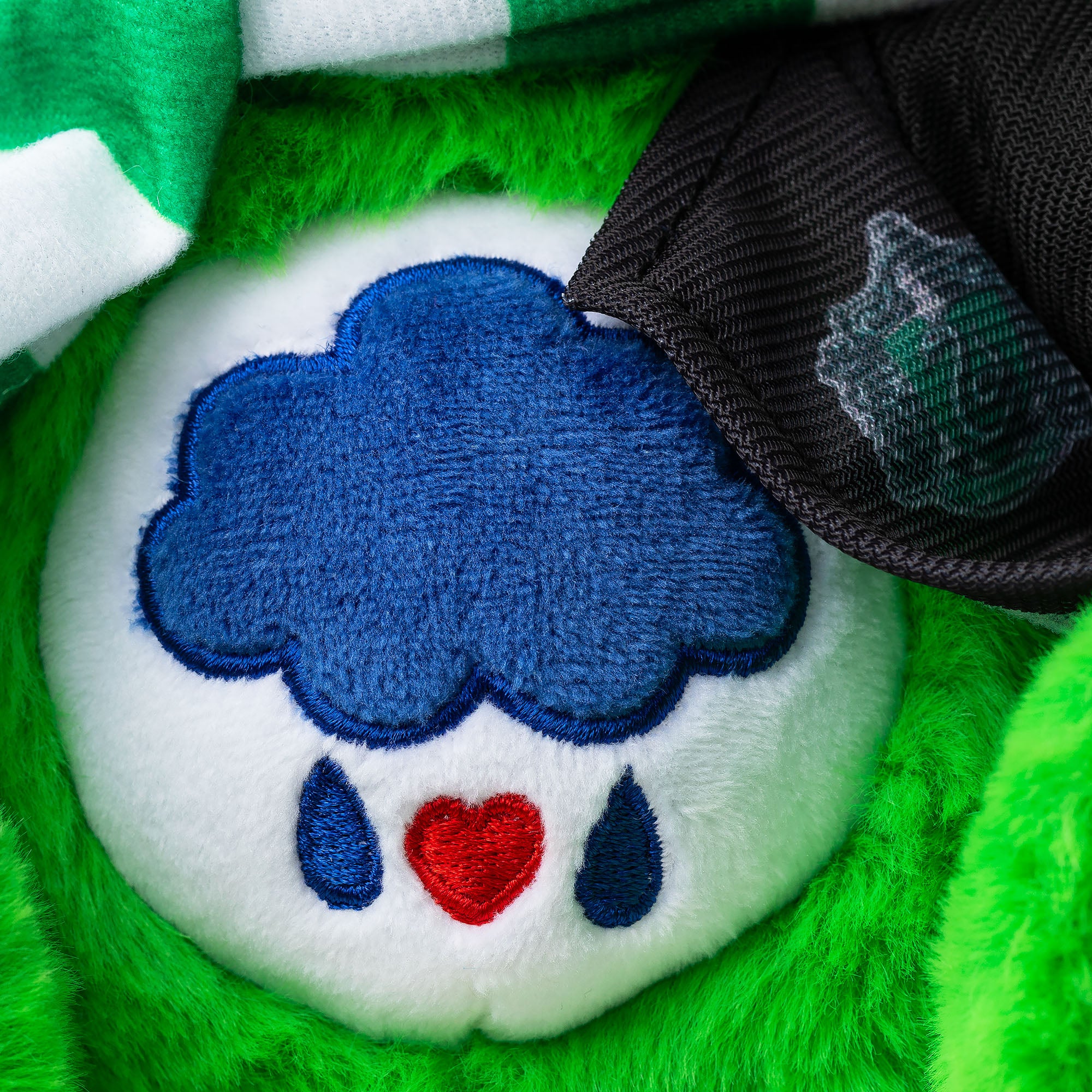 Care Bears x Harry Potter Magic Hoodie Mascot Grumpy Bear x Slytherin 30cm Plush - Image 5