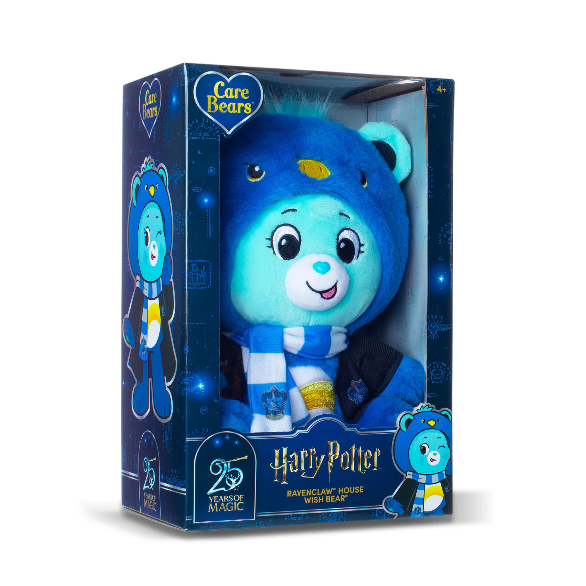Care Bears x Harry Potter Magic Hoodie Mascot Wish x Ravenclaw 30cm Plush - Image 7