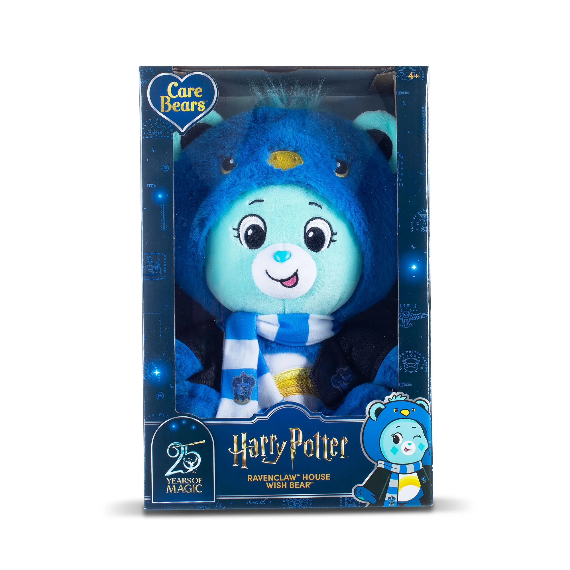 Care Bears x Harry Potter Magic Hoodie Mascot Wish x Ravenclaw 30cm Plush - Image 8