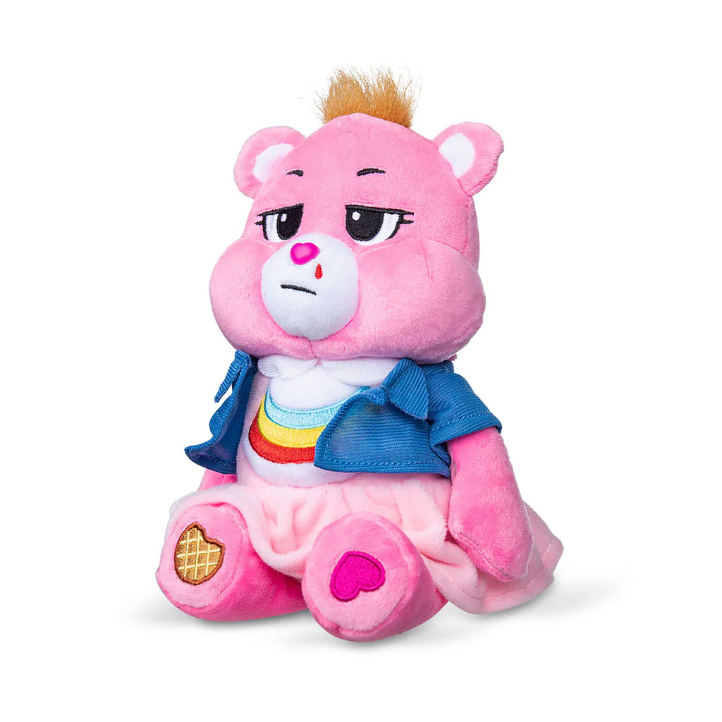 Care Bears x Stranger Things - Cheer Bear As Eleven 22cm Plush - Image 6