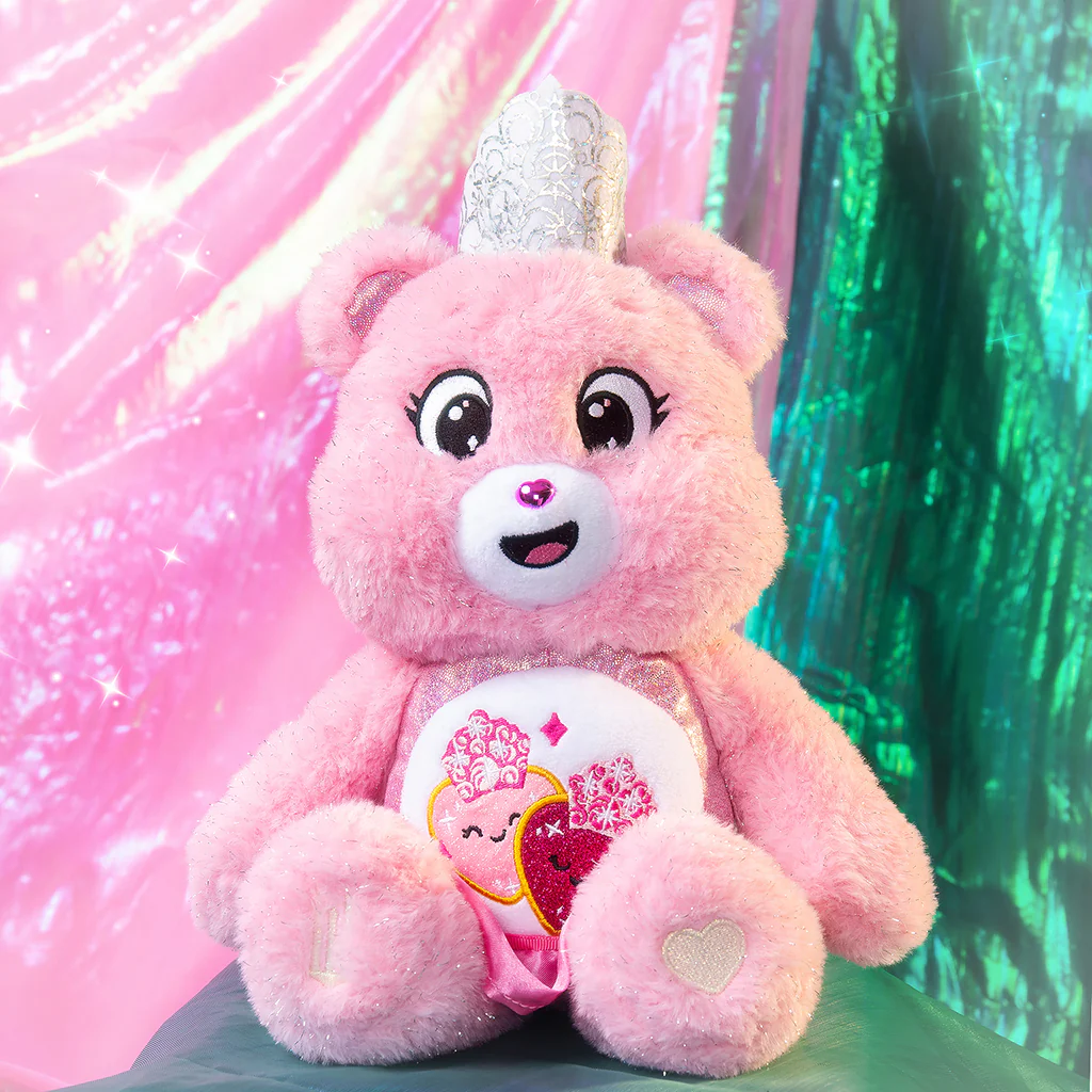 Care Bears x Wicked 2pk Boxed Set (Love-a-Lot Bear as Glinda and Good Luck Bear as Elphaba) 30cm Plush - Image 10