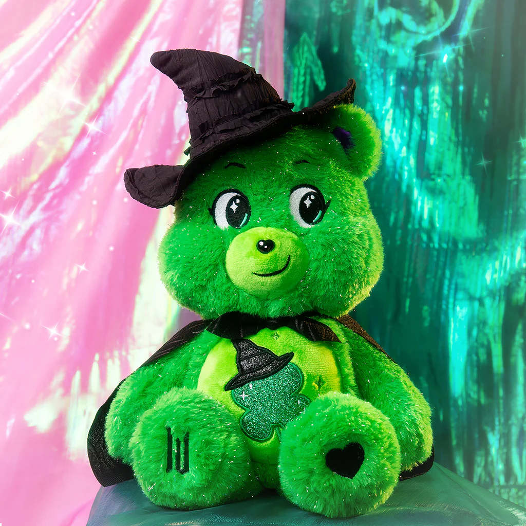 Care Bears x Wicked 2pk Boxed Set (Love-a-Lot Bear as Glinda and Good Luck Bear as Elphaba) 30cm Plush - Image 6