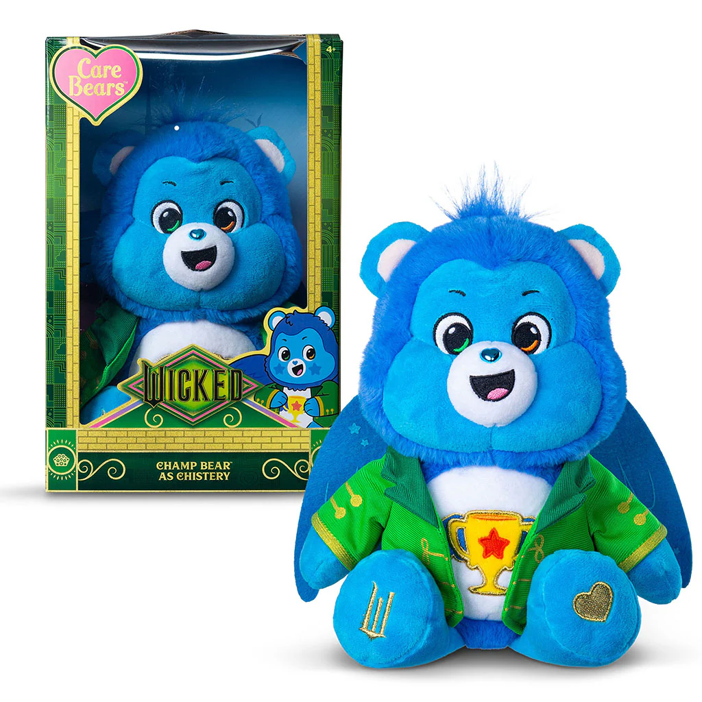 Care Bears x Wicked - Champ Bear as Chistery 30cm Plush - Image 3