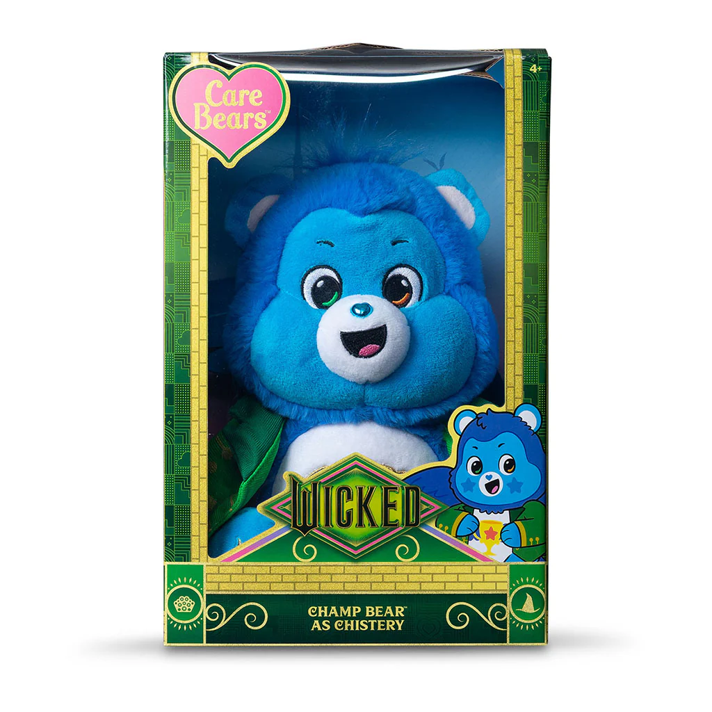 Care Bears x Wicked - Champ Bear as Chistery 30cm Plush - Image 4