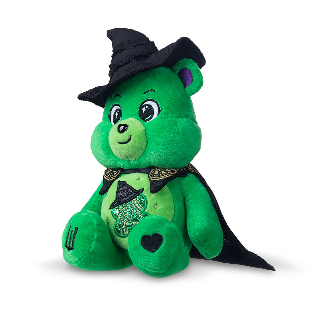 Care Bears x Wicked - Good Luck Bear as Elphaba 22cm Plush - Image 4