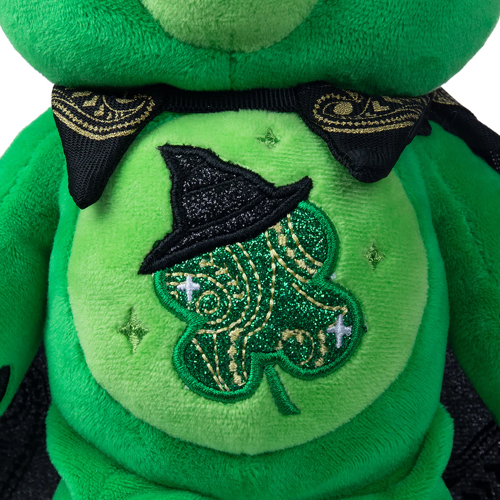 Care Bears x Wicked - Good Luck Bear as Elphaba 22cm Plush - Image 5