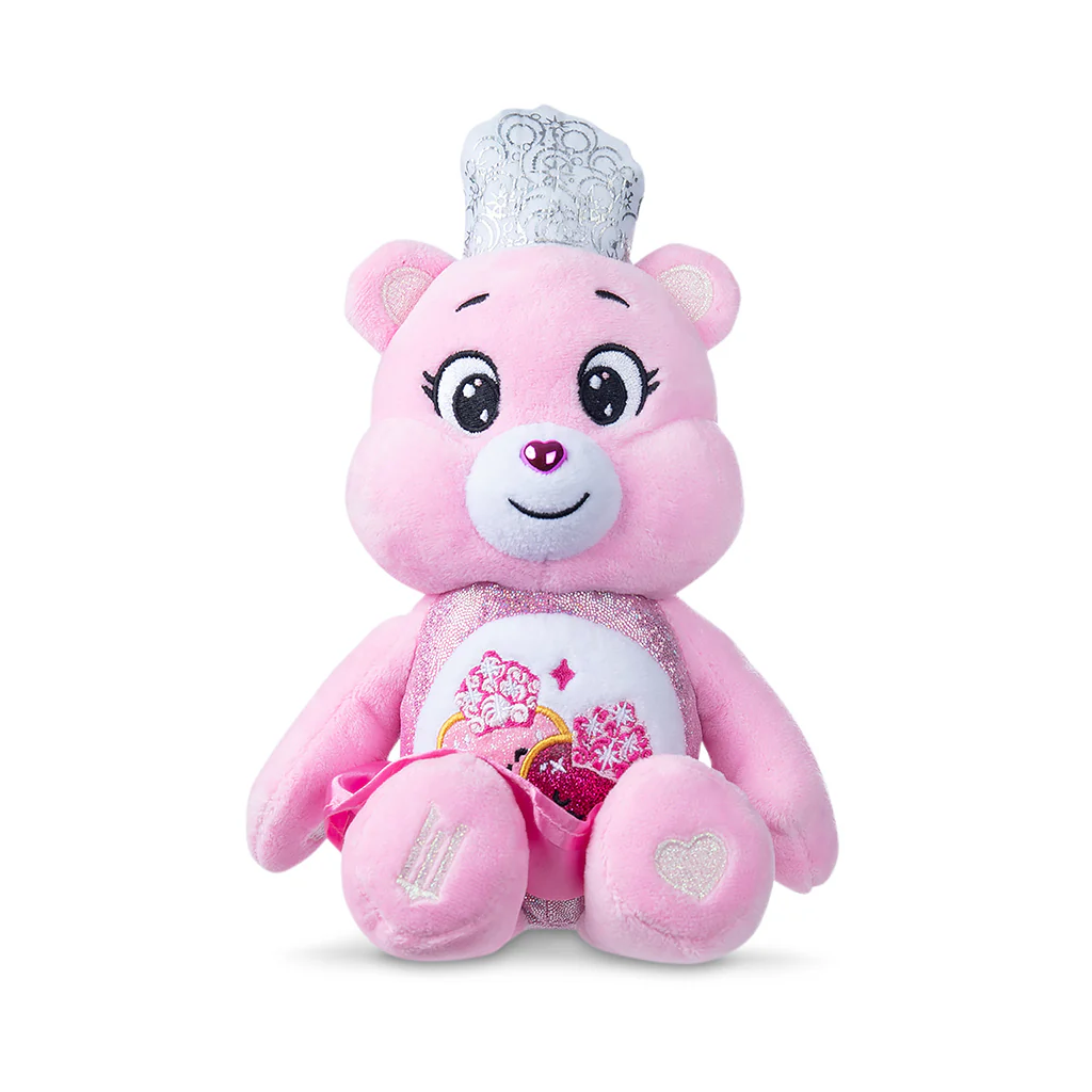 Care Bears x Wicked - Love-a-Lot Bear as Glinda Upland 22cm Plush - Image 5