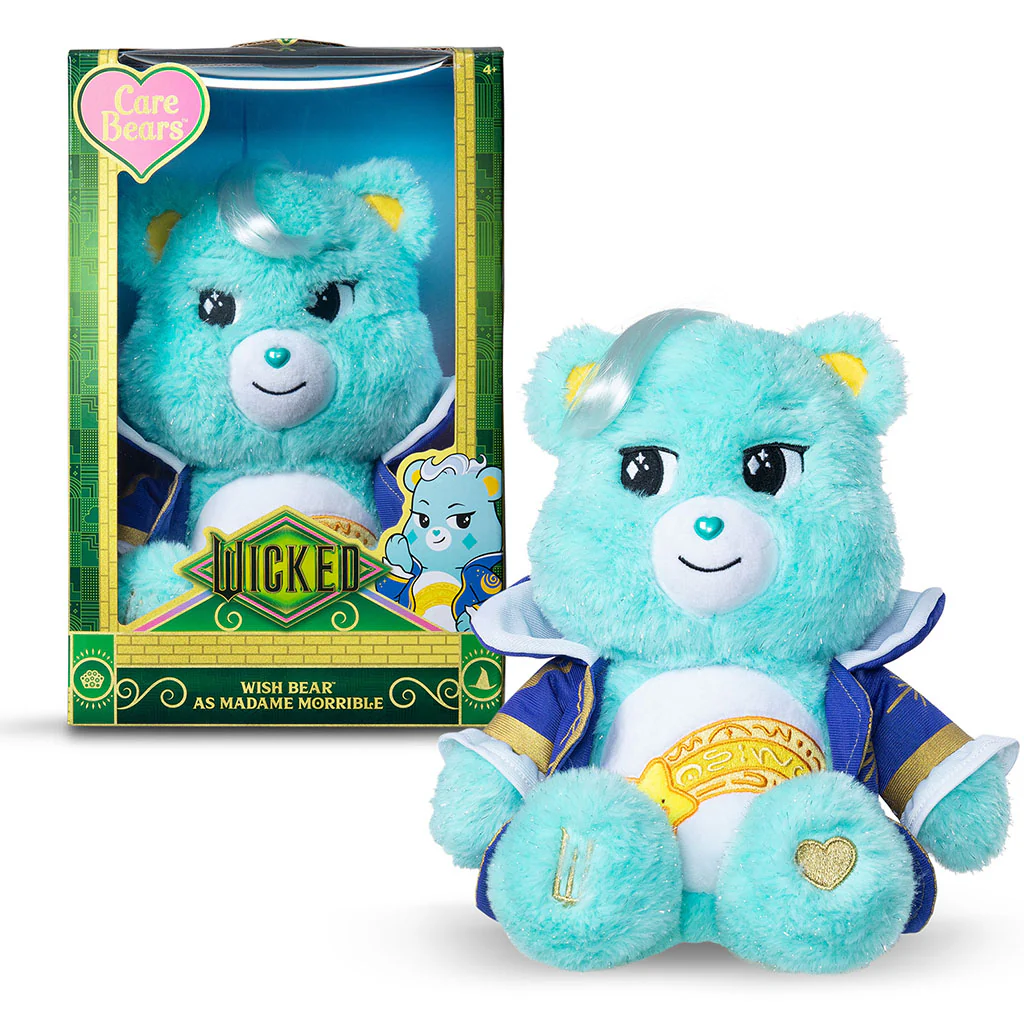 Care Bears x Wicked - Wish Bear as Madame Morrible 30cm Plush - Image 3
