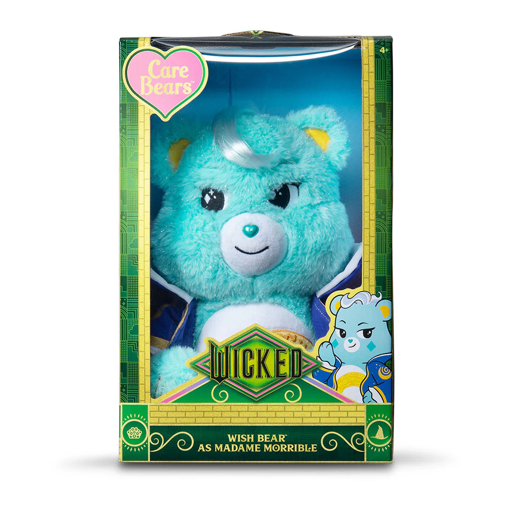 Care Bears x Wicked - Wish Bear as Madame Morrible 30cm Plush - Image 4