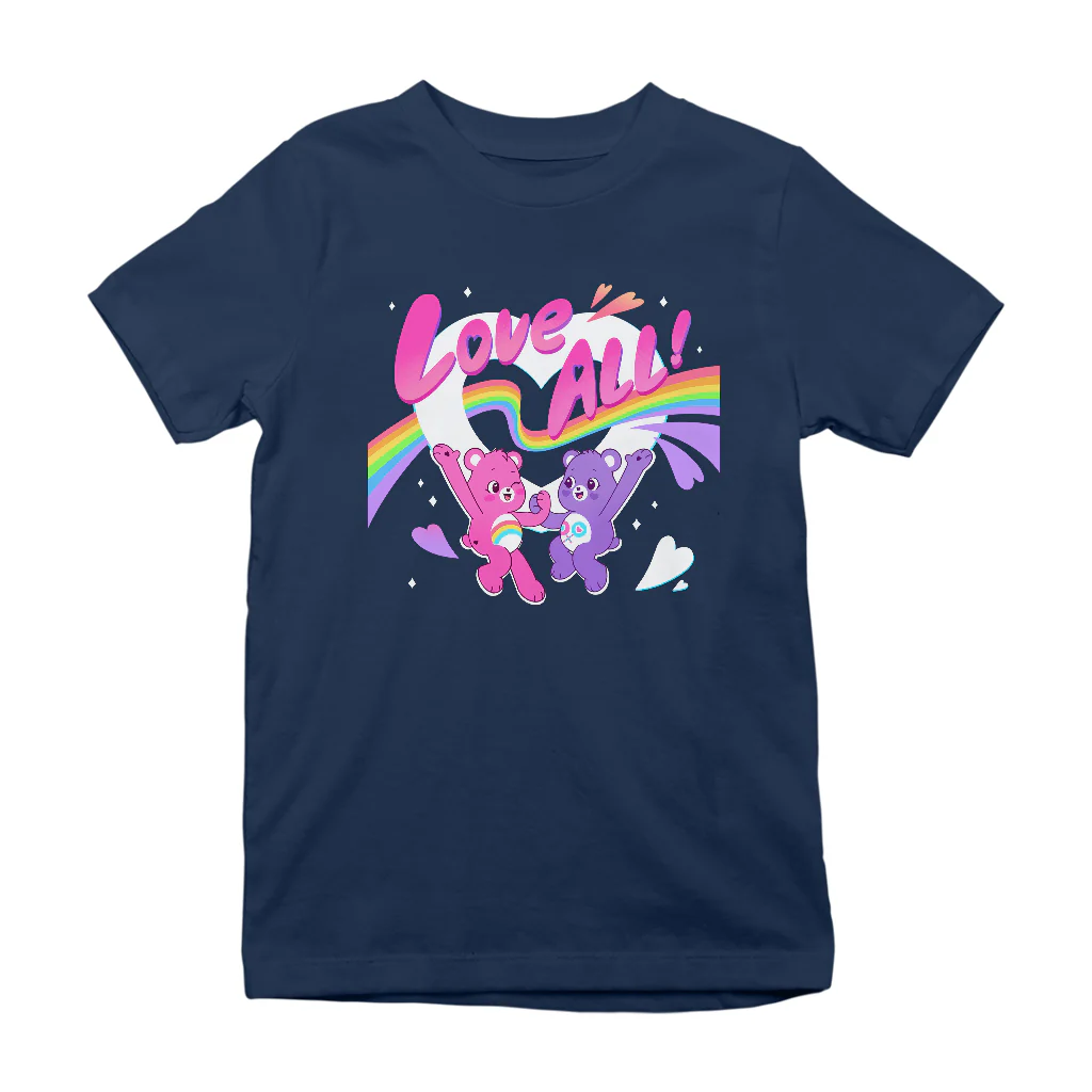 Cheer Bear And Share Bear Love All Kid's T-Shirt