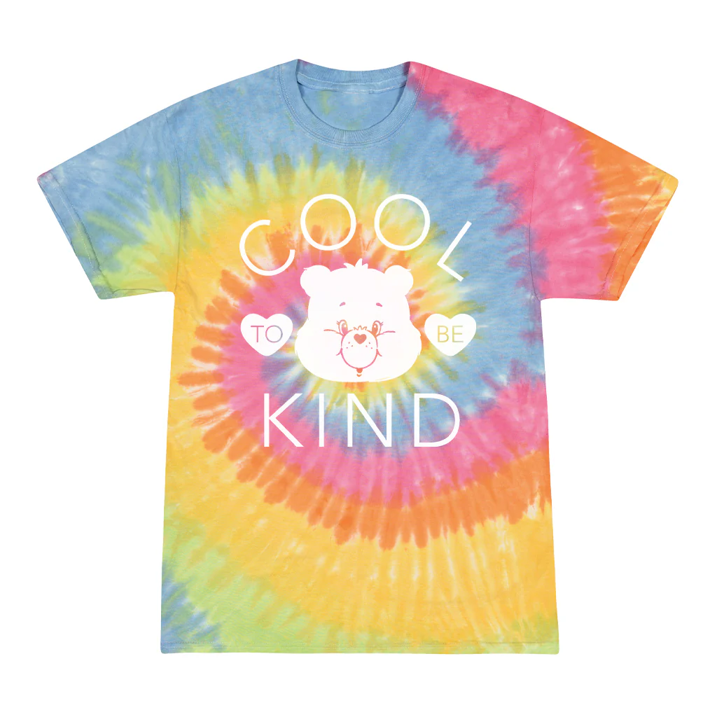 Cool to be Kind Tie Dye Kids T-Shirt - Image 3