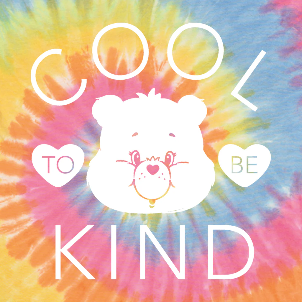 Cool to be Kind Tie Dye Kids T-Shirt - Image 4