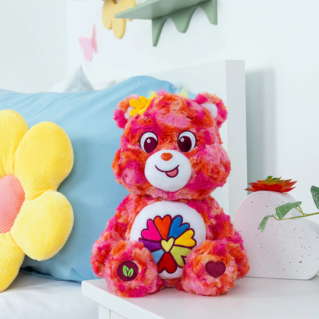 Flower Power Bear 35cm Eco Friendly Plush - Image 3