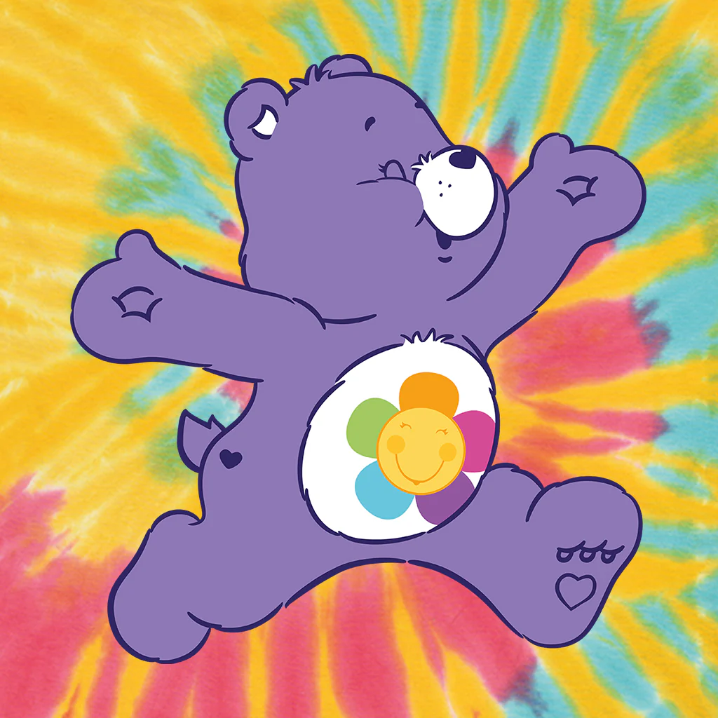Harmony Bear Tie Dye Women's T-Shirt - Image 2