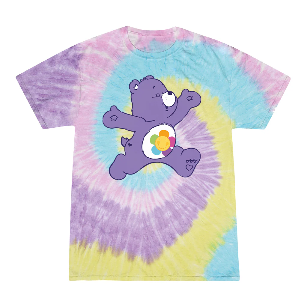 Harmony Bear Tie Dye Women's T-Shirt - Image 3