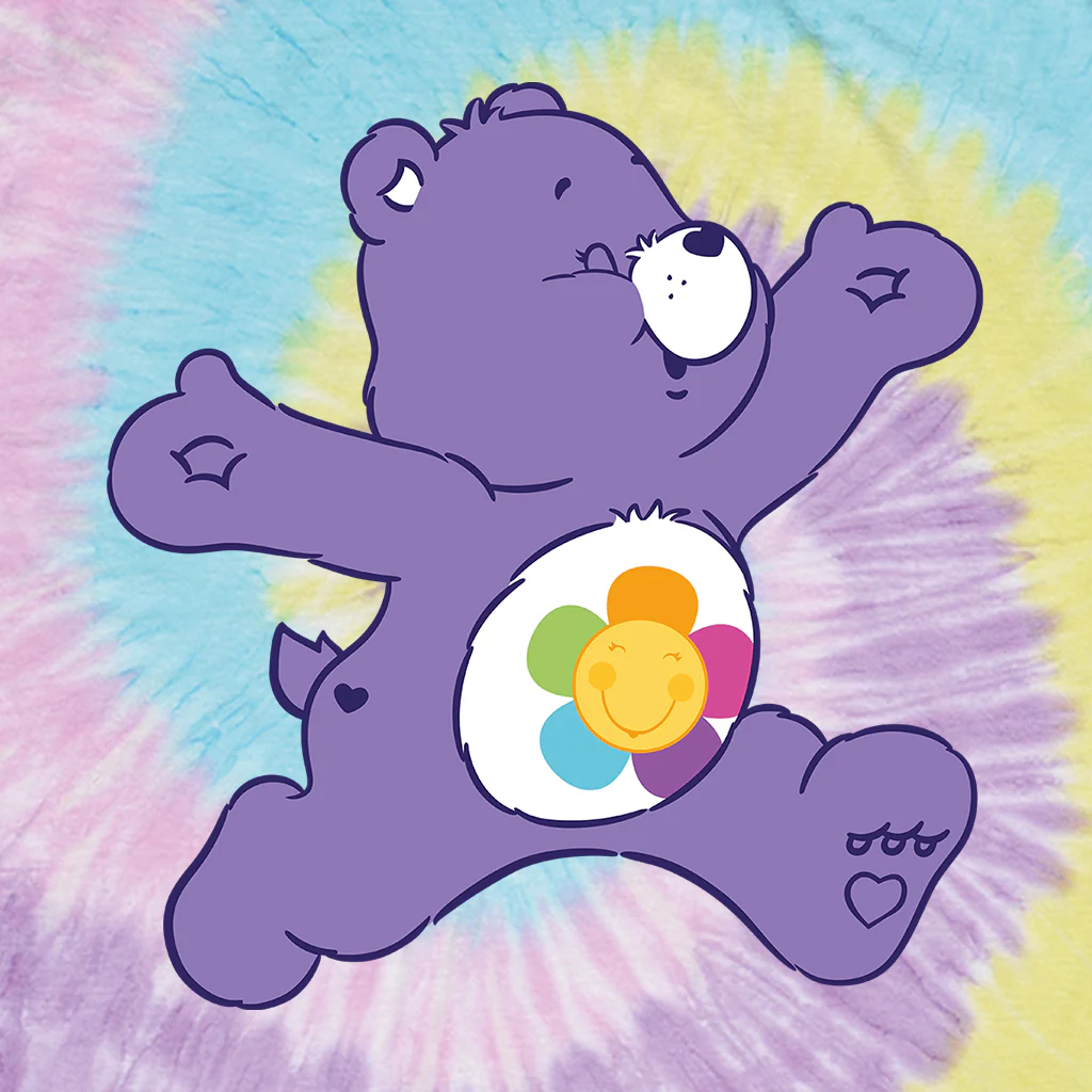 Harmony Bear Tie Dye Women's T-Shirt - Image 4