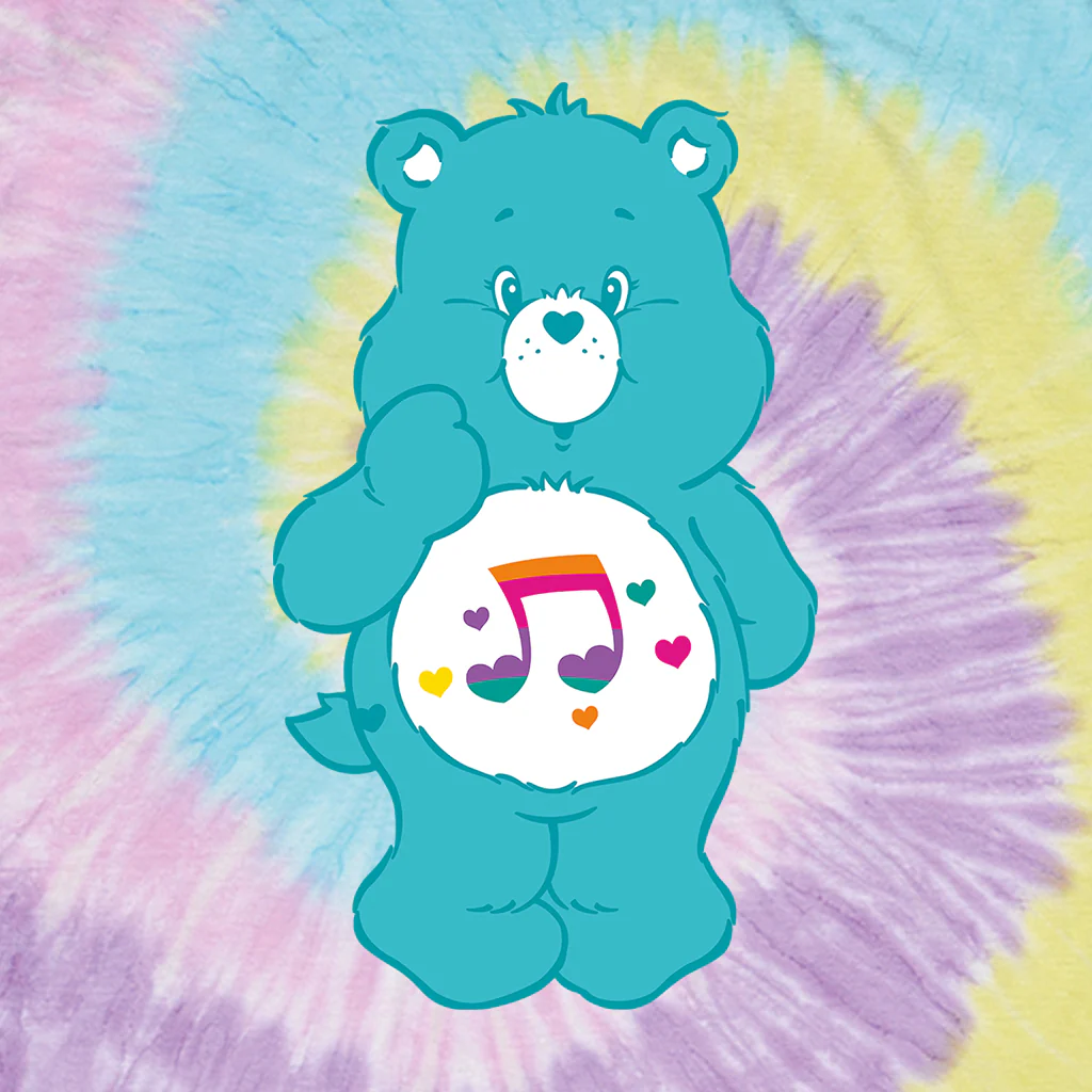 Heartsong Bear Tie Dye Women's T-Shirt - Image 2