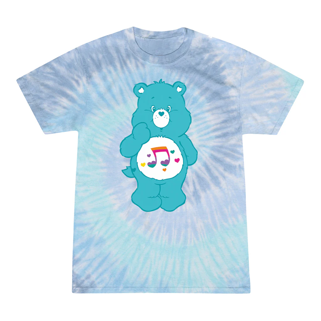 Heartsong Bear Tie Dye Women's T-Shirt - Image 3