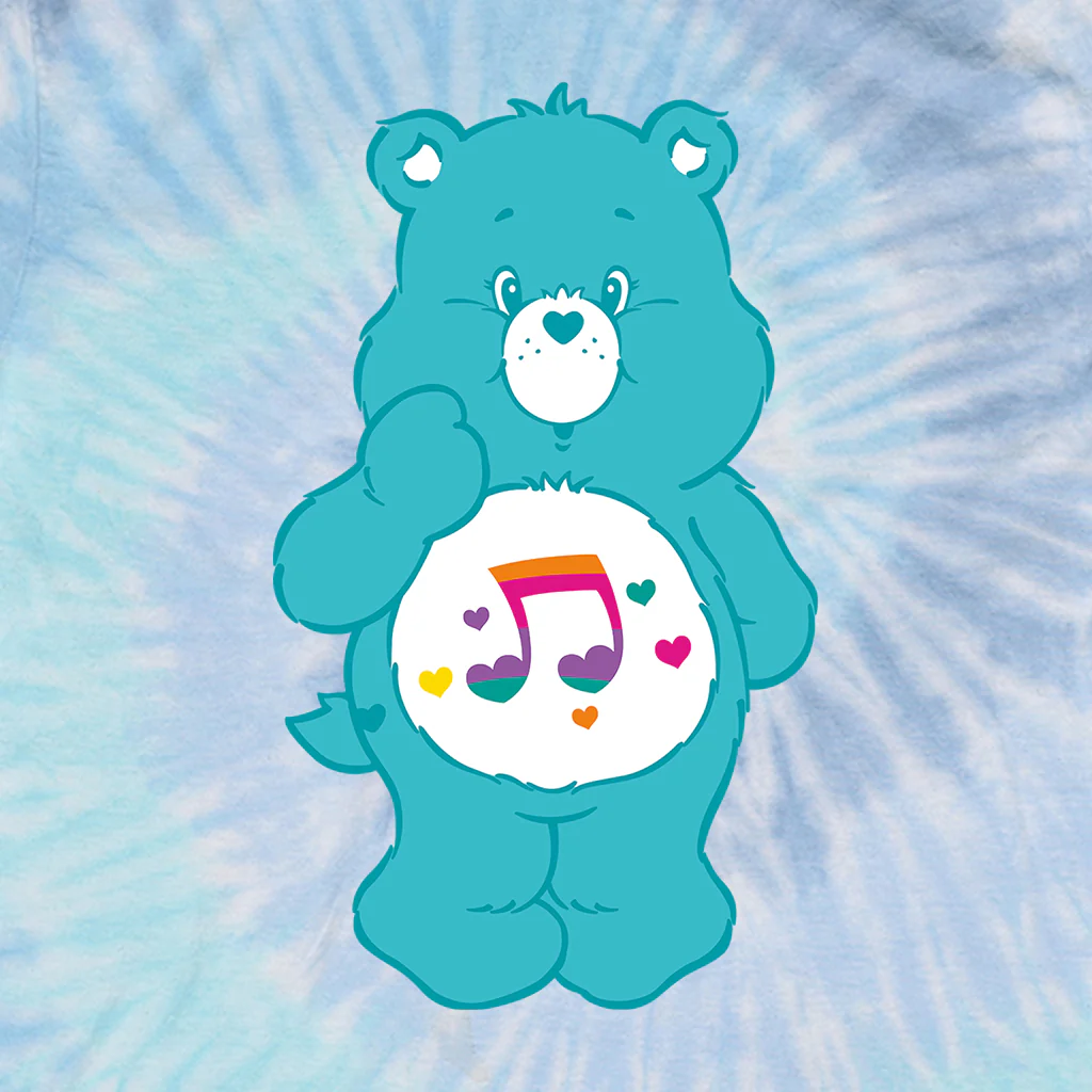 Heartsong Bear Tie Dye Women's T-Shirt - Image 4
