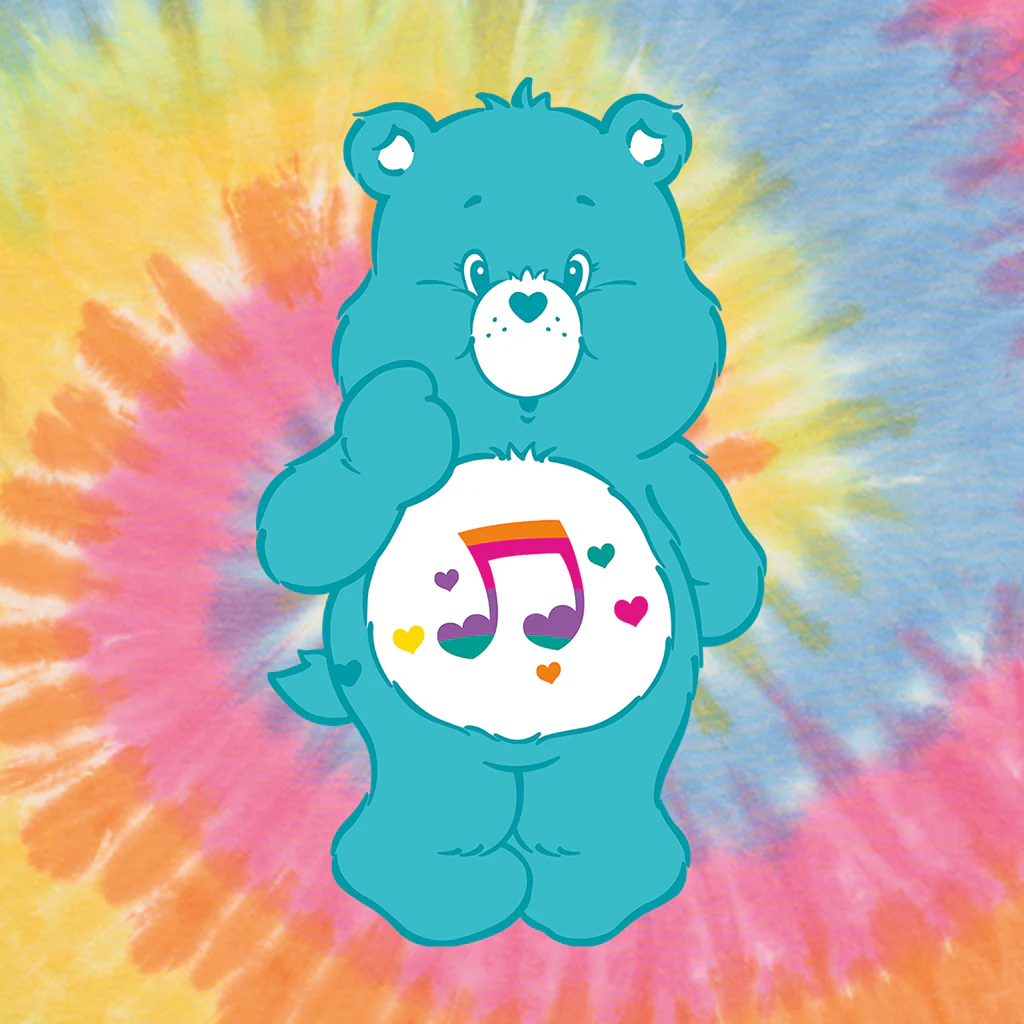 Heartsong Bear Tie Dye Women's T-Shirt - Image 6