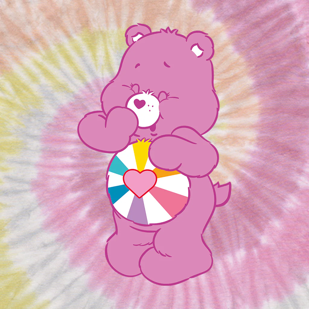 Hopeful Bear Tie Dye Women's T-Shirt - Image 2