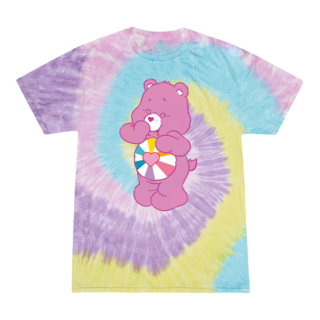 Hopeful Bear Tie Dye Women's T-Shirt - Image 3