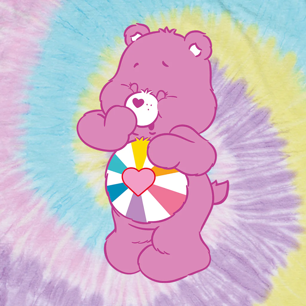 Hopeful Bear Tie Dye Women's T-Shirt - Image 4