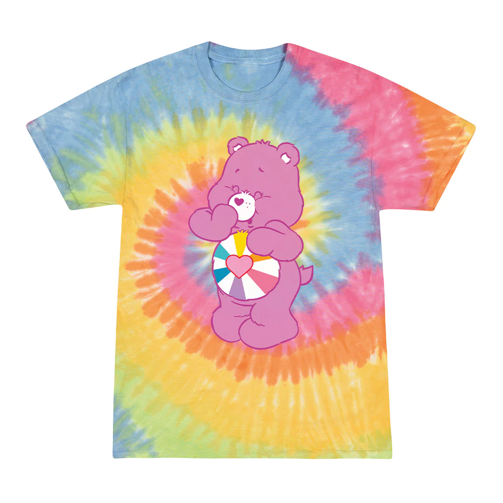 Hopeful Bear Tie Dye Women's T-Shirt - Image 5