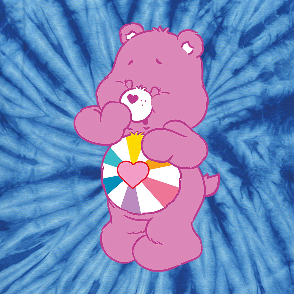 Hopeful Bear Tie Dye Women's T-Shirt - Image 8