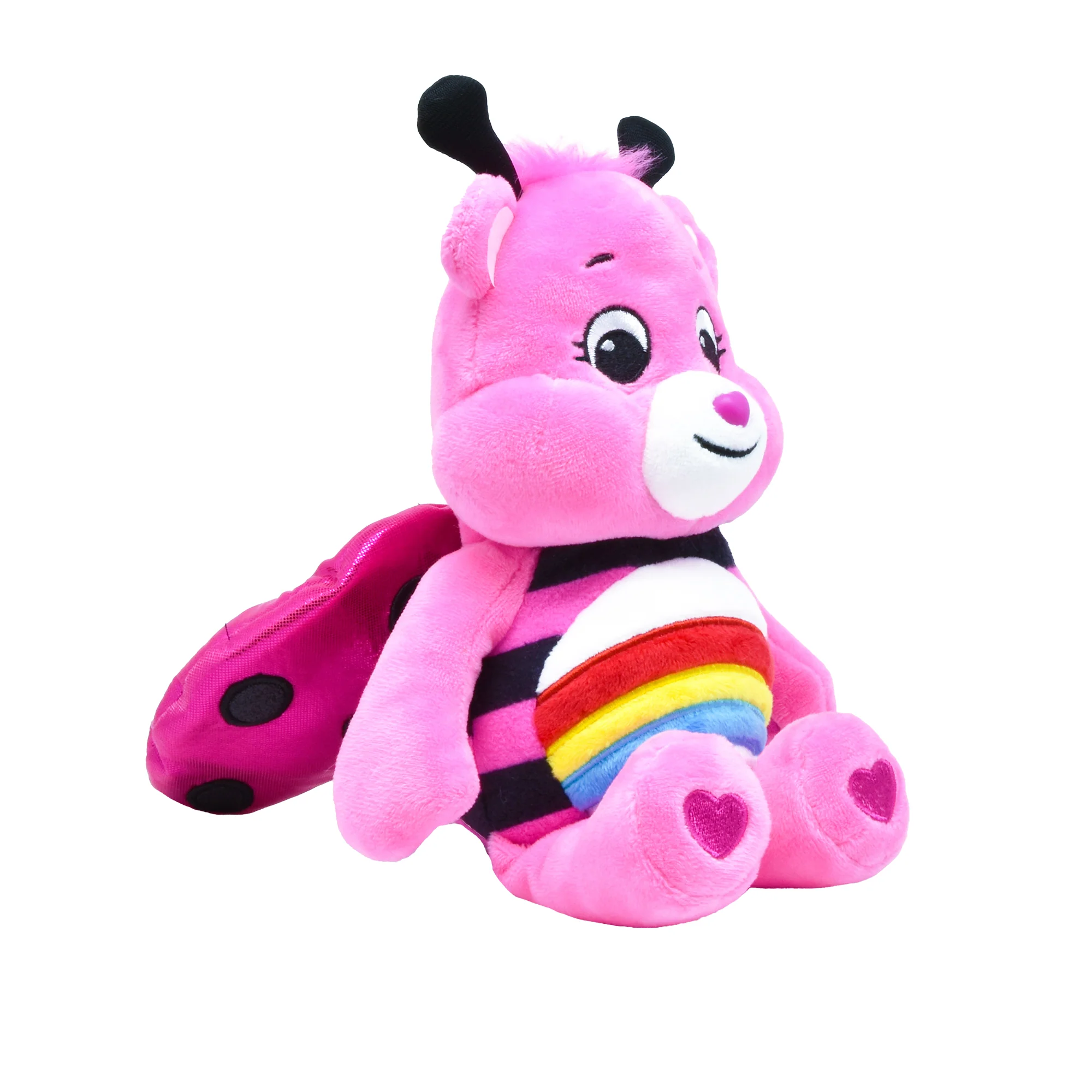 Lady Bug Cheer Bear Bean 22cm Plush - Image 3