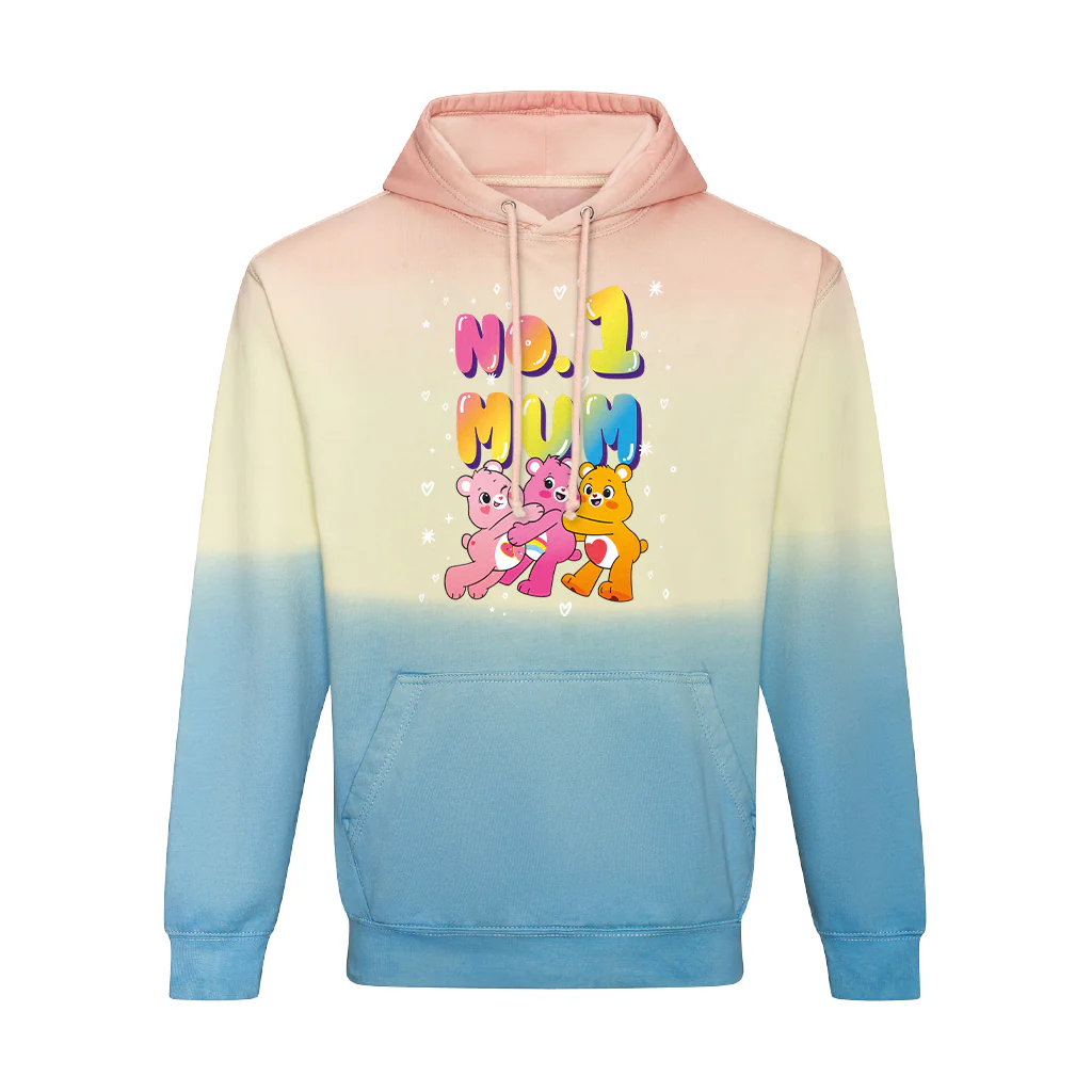 No.1 Mum Women's Tie Dye Hoodie - Image 4