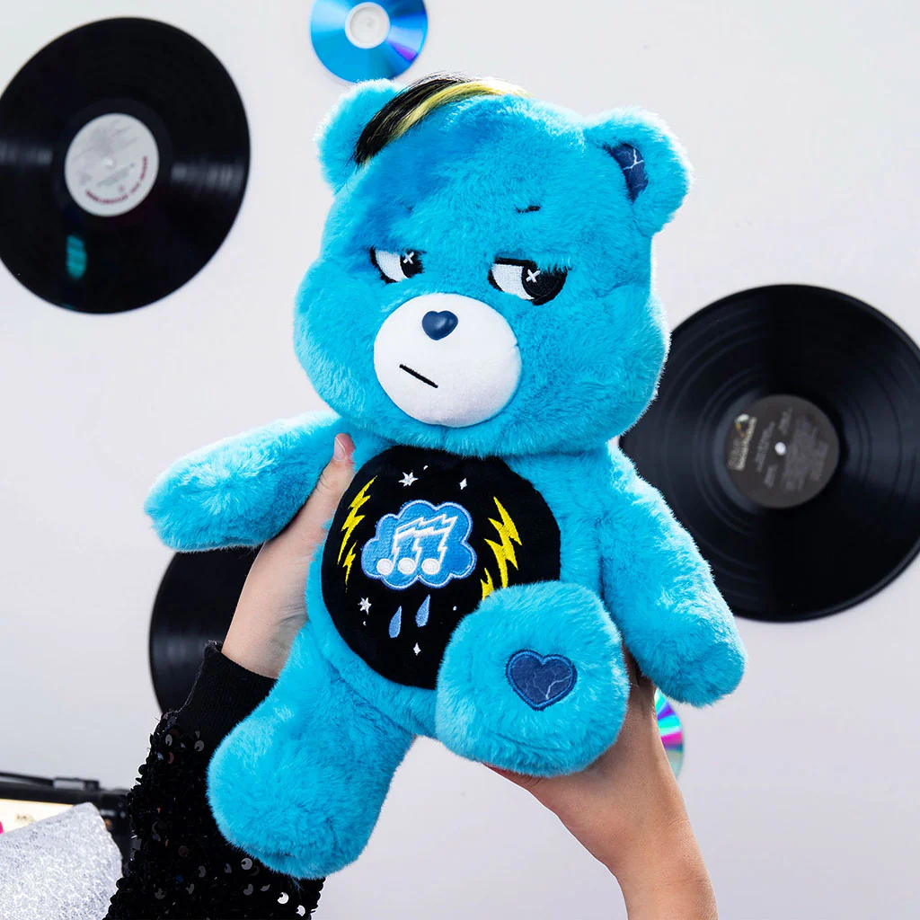 Rock A Lot Grumpy Bear 35cm Plush - Image 2